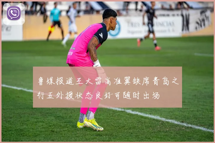 鲁媒报道王大雷高准翼缺席青岛之行五外援状态良好可随时出场